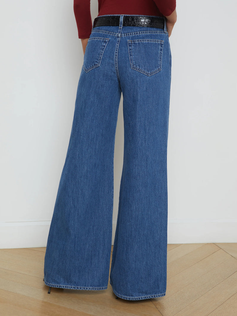 L'agence - Beau Wide-Leg Jean - Glendora