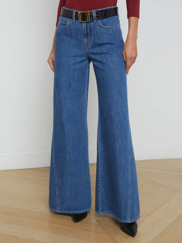 L'agence - Beau Wide-Leg Jean - Glendora