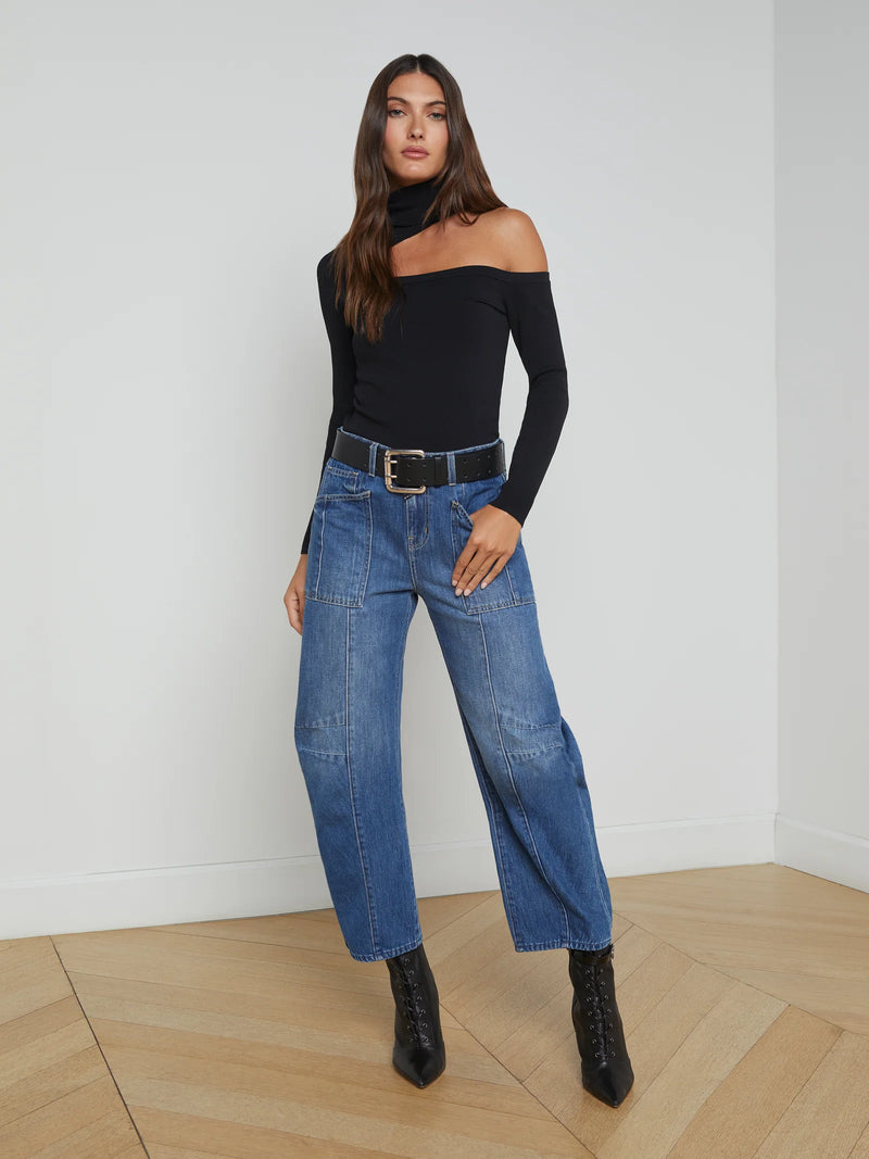 L'agence - Cody Barrel-Leg Jeans - Brentwood