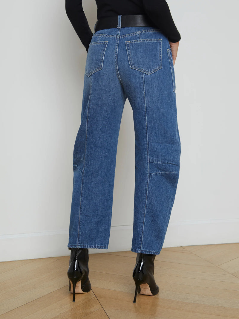 L'agence - Cody Barrel-Leg Jeans - Brentwood