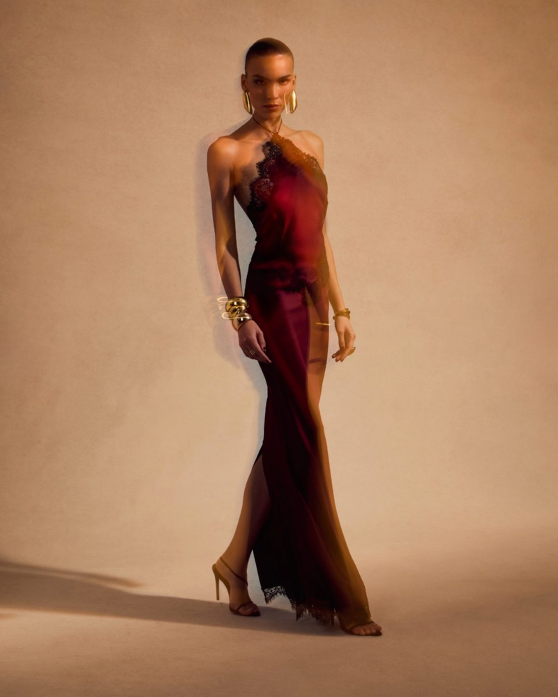 Retrofete - Everly Dress - Port/Black