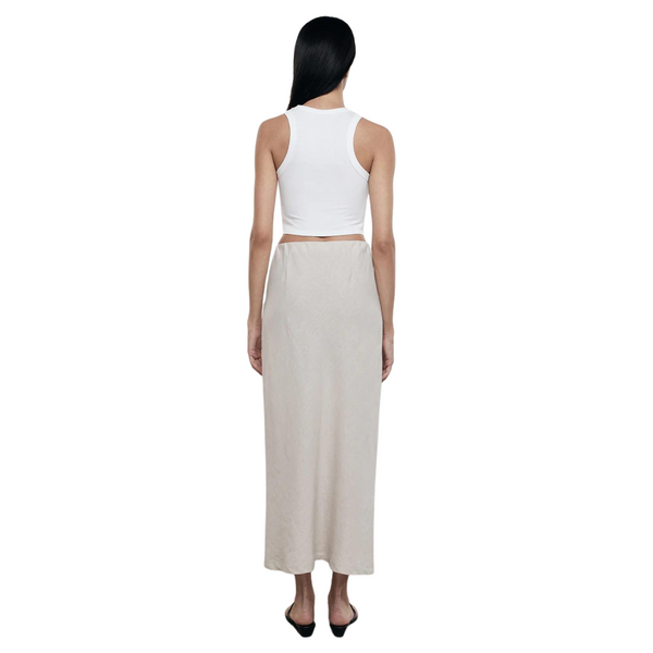 Enza Costa - Linen Bias Skirt - Undyed