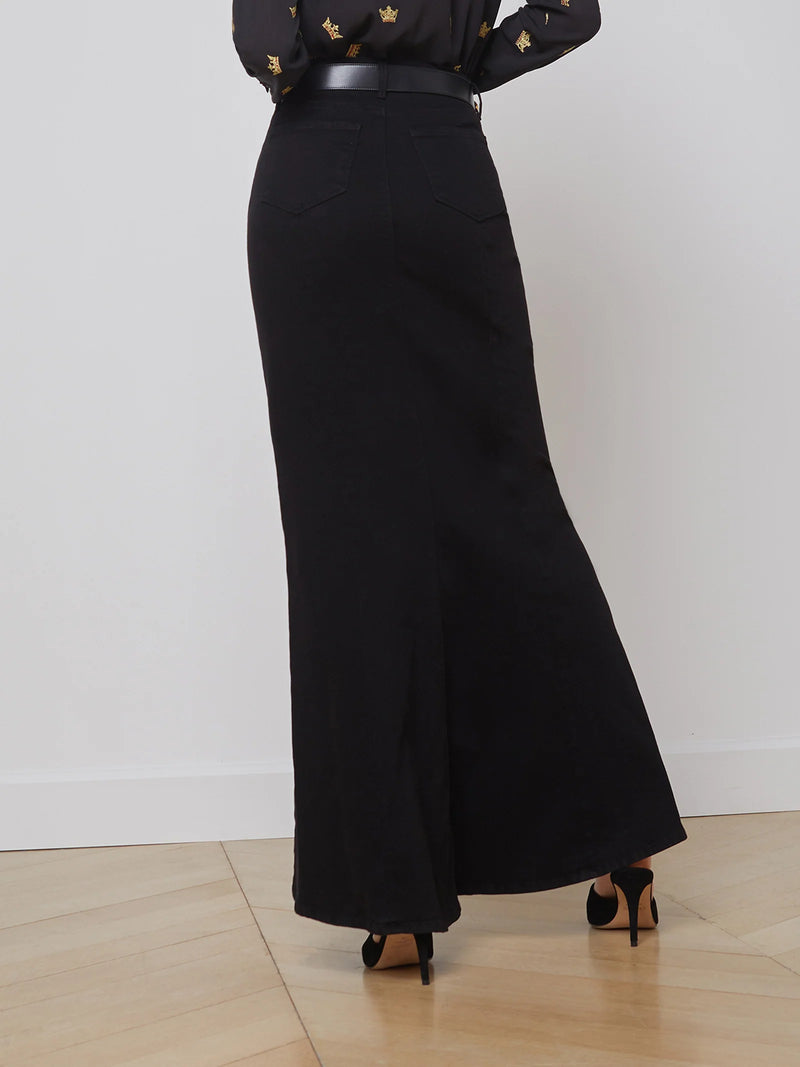 L'agence - Kailani Mermaid Skirt - Saturated Black L'agence - Kailani Mermaid Skirt - Saturated Black