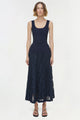 Simkhai - Verona Lace Midi Skirt - Midnight