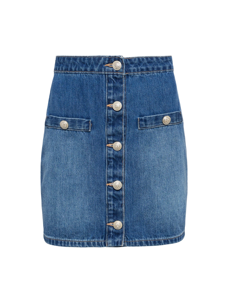 L'agence - Kris Denim Mini Skirt - Hilmar