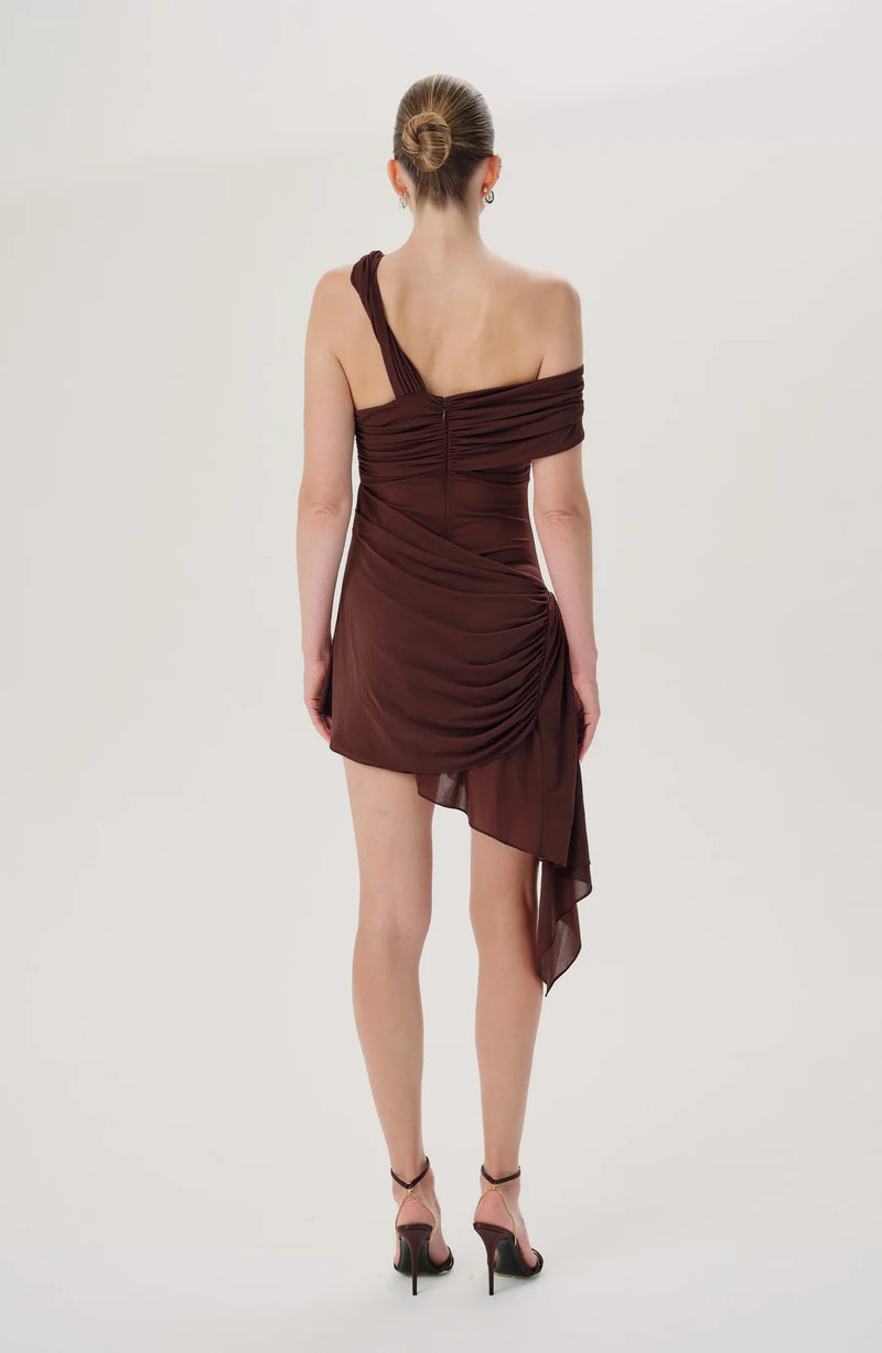 Ronny Kobo - Izel Dress - Dark Chocolate