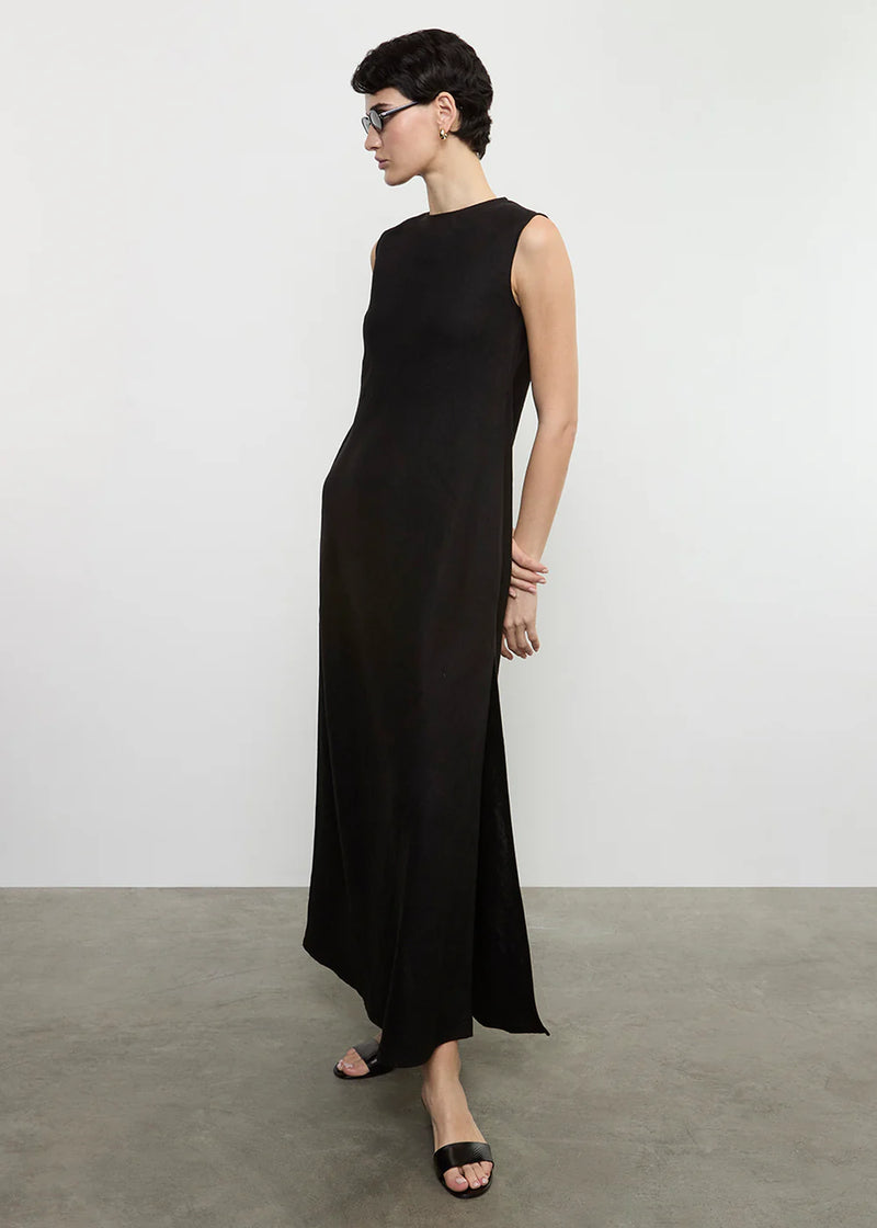 Enza Costa - Linen Bias Sheath Dress - Multiple Colors