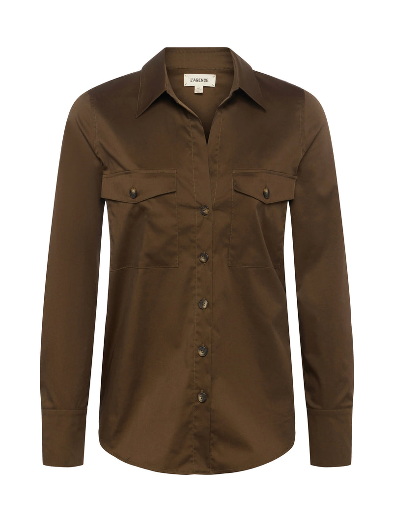 L’agence - Pearson Blouse - Pine