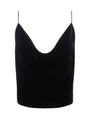 L'agence - Calista Velvet Camisole - Black