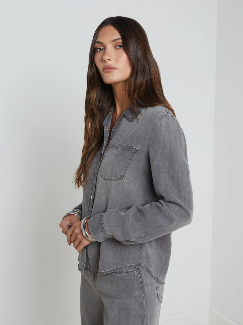 L’agence - Isla Denim Shirt - Solace