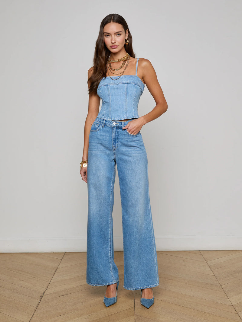 L'agence - Arlin Denim Tank - Le Grand