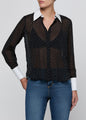SONA POPLIN COLLAR BLOUSE