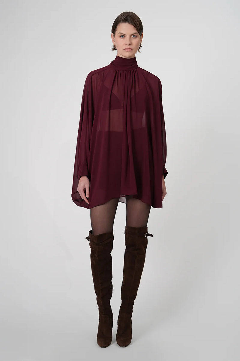 Parentezi - Juliette Dress - Burgundy