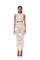 Bronx And Banco - Crochet Mila Crop Top - Cream