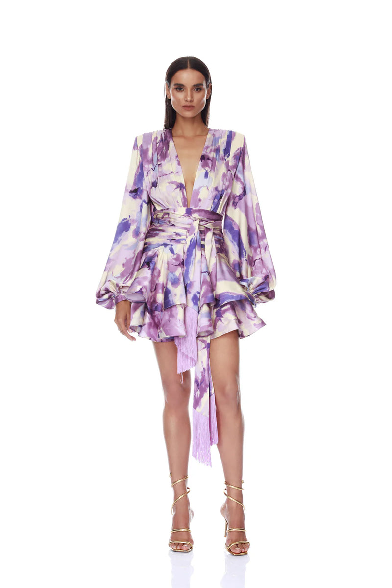 bronx and banco mini dress - Wisteria Bedouin Coastal SKU:SSB-D-12001-H Shoulder pads and an Dark Chocolate Brown Waxed New Women's Clothing