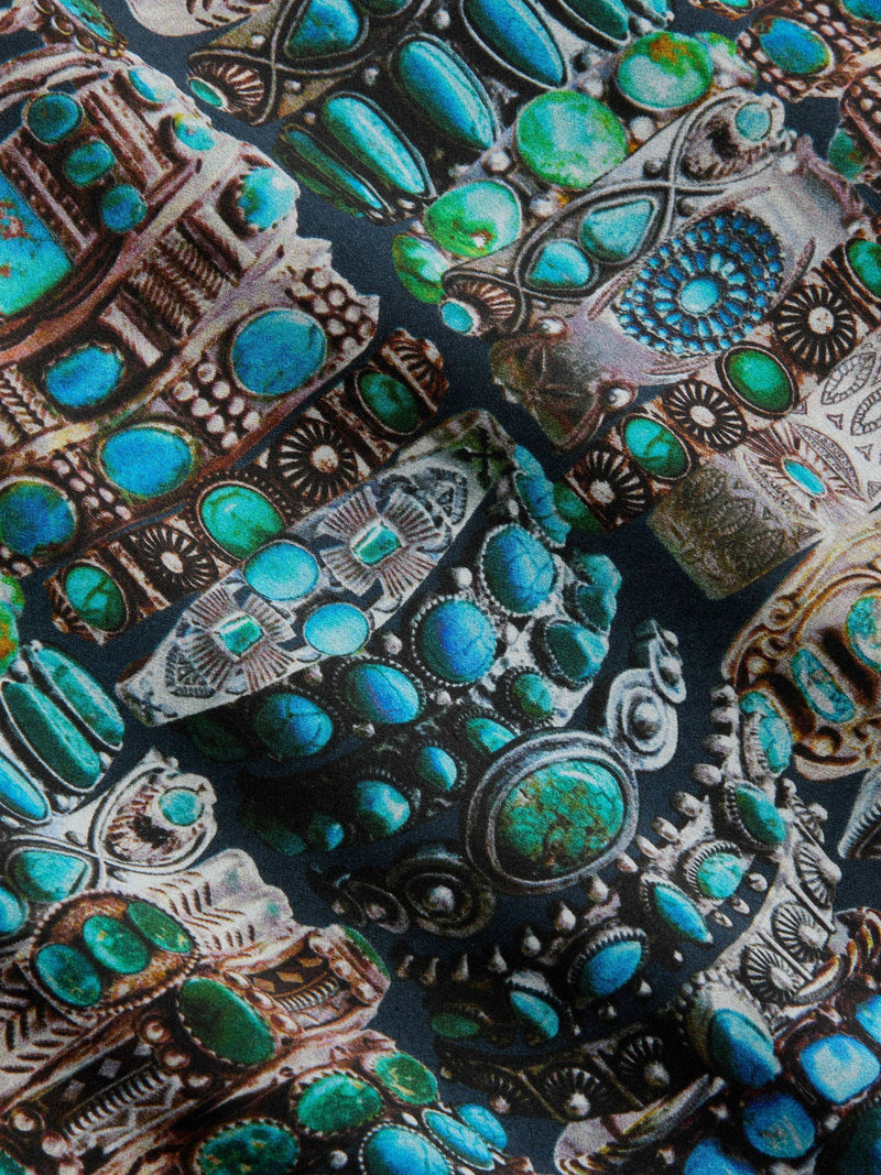 L’agence - Jane Silk Camisole - Midnight Multi Western Bracelet