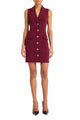 Amanda Uprichard - Keanu Mini Dress - Wine