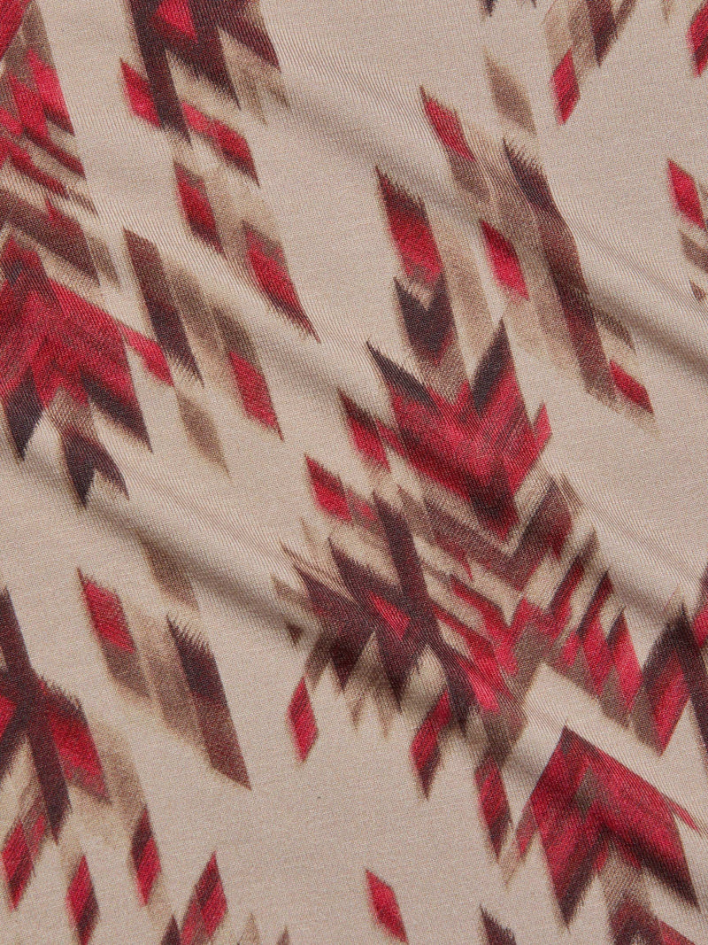 L'agence - Ressi Crew Neck - Tan Multi Ganado Print