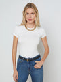 L’agence - Ressi Fitted Tee - White