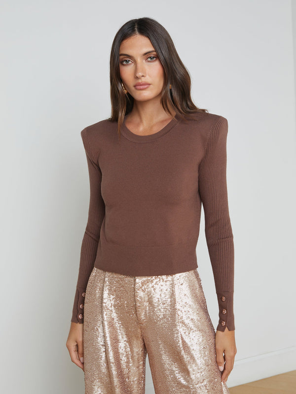 L'agence - Sky Sweater - Cocoa