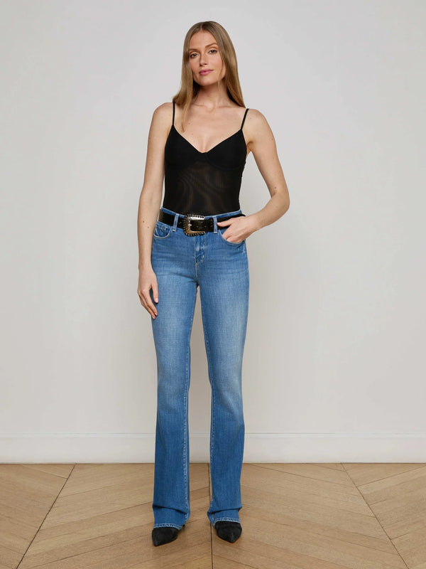 L'agence - Elowen Underwire Bodysuit - Black