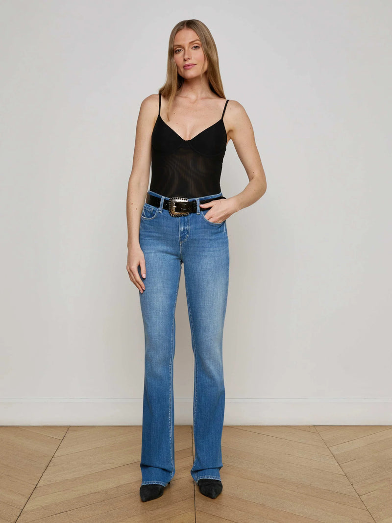 L'agence - Elowen Underwire Bodysuit - Black