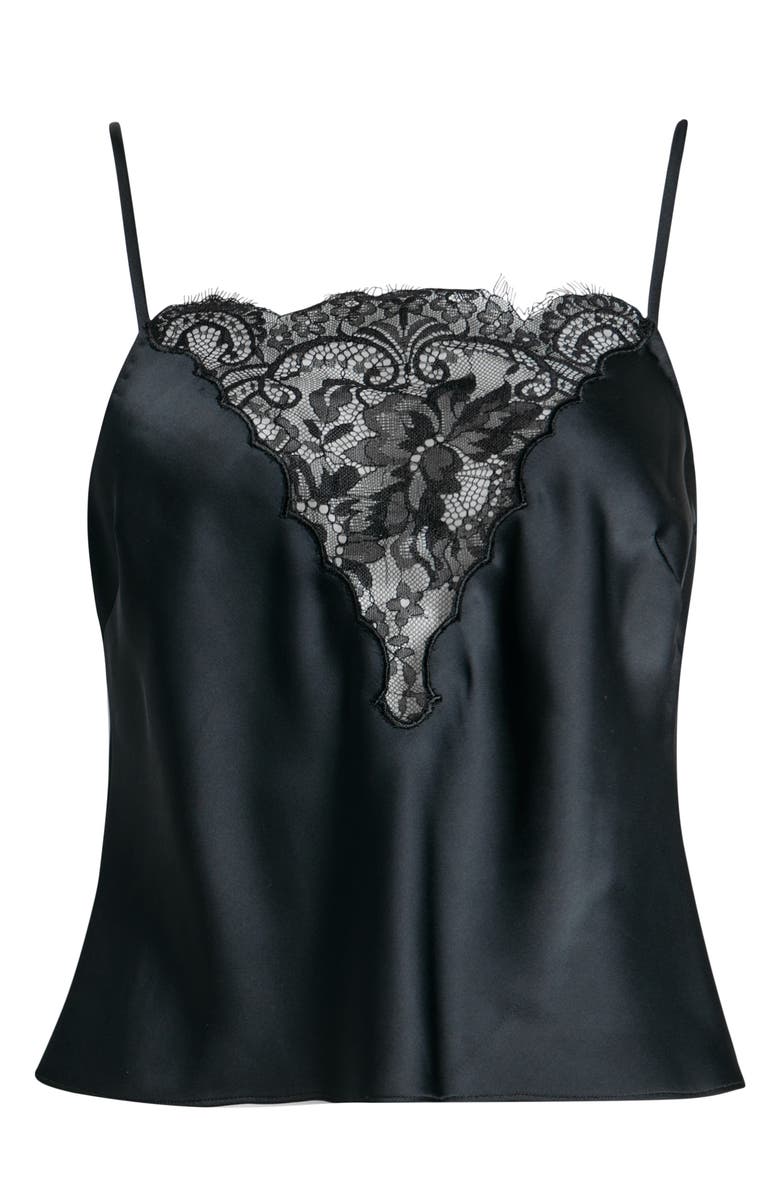 Loveshackfancy - Constantina Top - Black