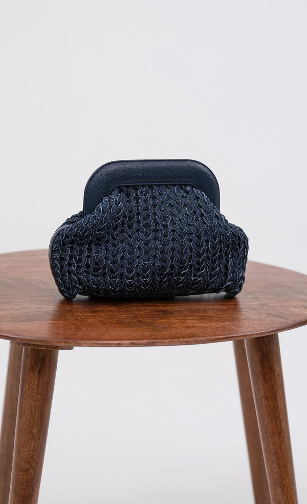 Nonchalant - Hayden Mini Clutch - Denim