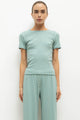 POINTELLE SLIM FIT TEE