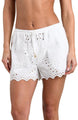 L'agence - Monstera Eyelet Cover Short Enyo - White