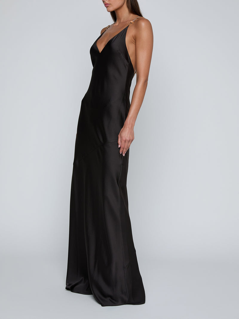 SAINT BEADED STRAP GOWN