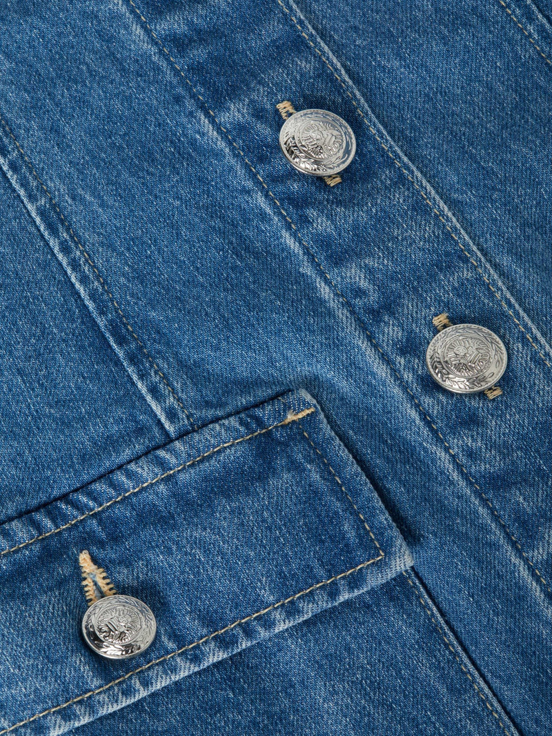 L’agence - Midy Button-Front Dress - Tipton