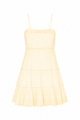 LoveShackFancy - Zuri Dress - Lemon Icing