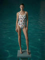 Oceanus - Coral Shell Swimsuit - White