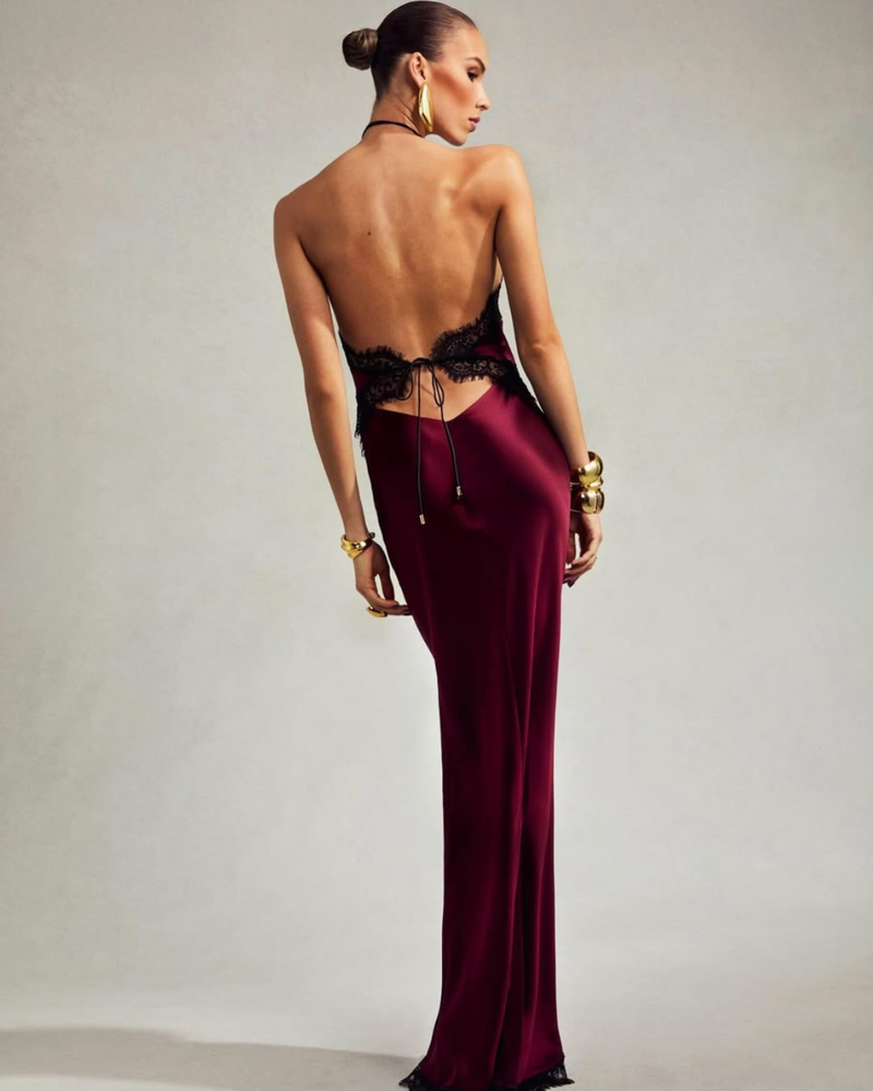 Retrofete - Everly Dress - Port/Black