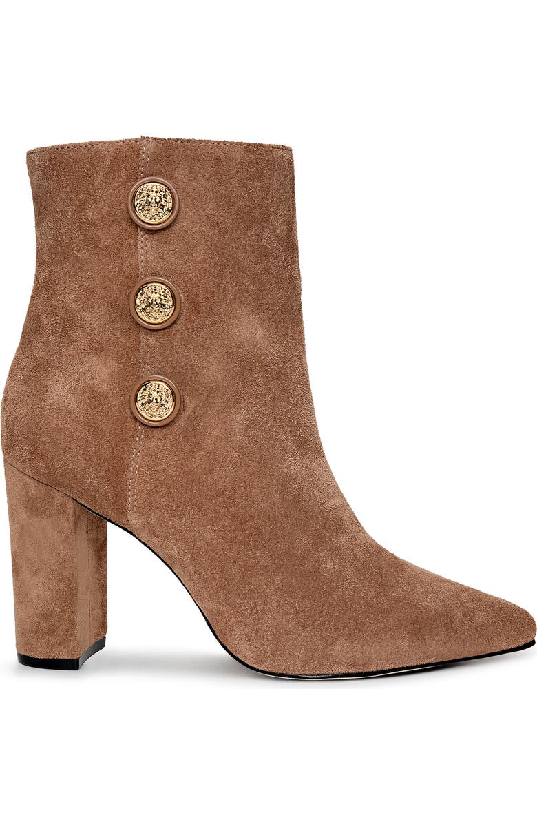 L’agence - Theodora II Studded Boots - Sand Suede