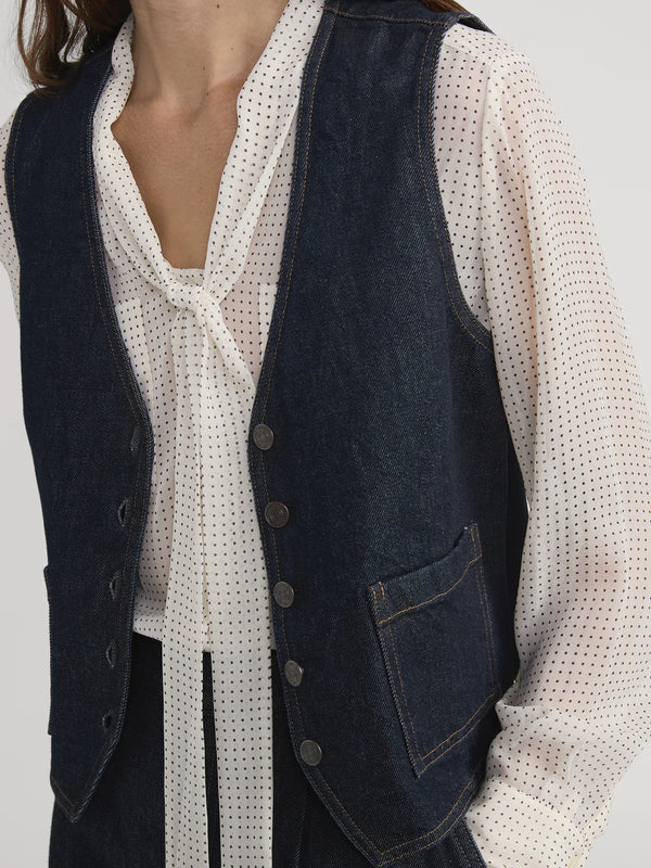 Frame - The Denim Vest - Rinse