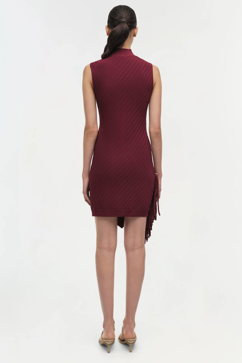 Simkhai - Claire Dress - Oxblood