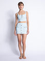Karina Grimaldi - Sunny Mini Skirt - Aqua