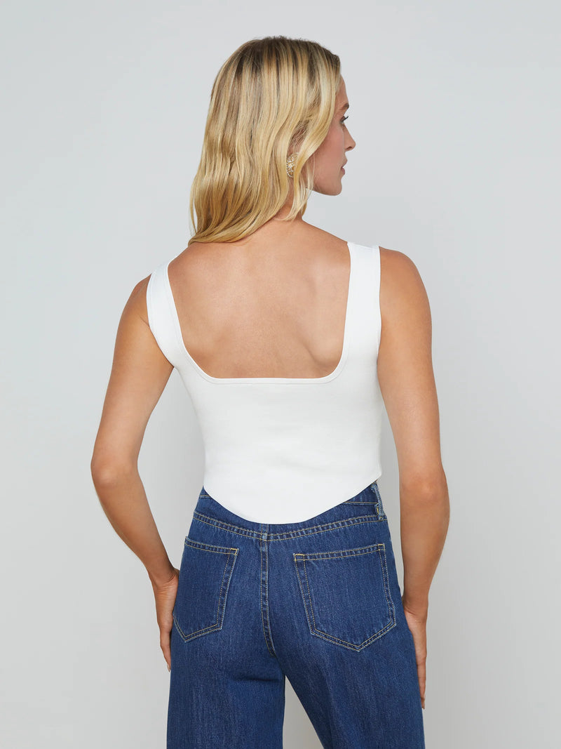 L’agence - Saga Top - Ivory/Gold
