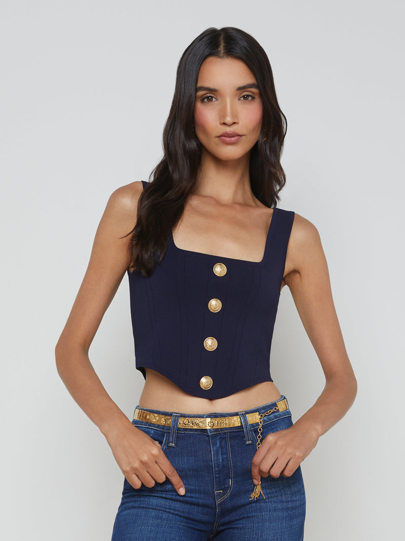 L’agence - Saga Top - Midnight/Gold