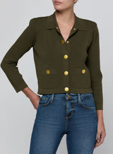 OSIRIS COLLARED CARDIGAN