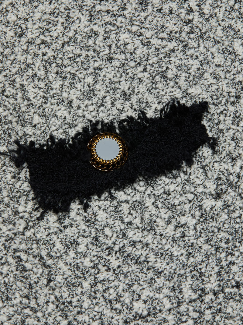 L'agence - Alanna Knit Dress - White/Black