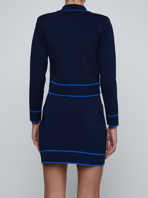 TALA CONTRAST TRIM CARDI