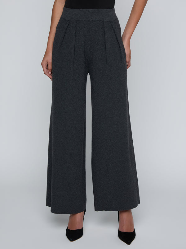 MILLY DRAPED KNIT PANT
