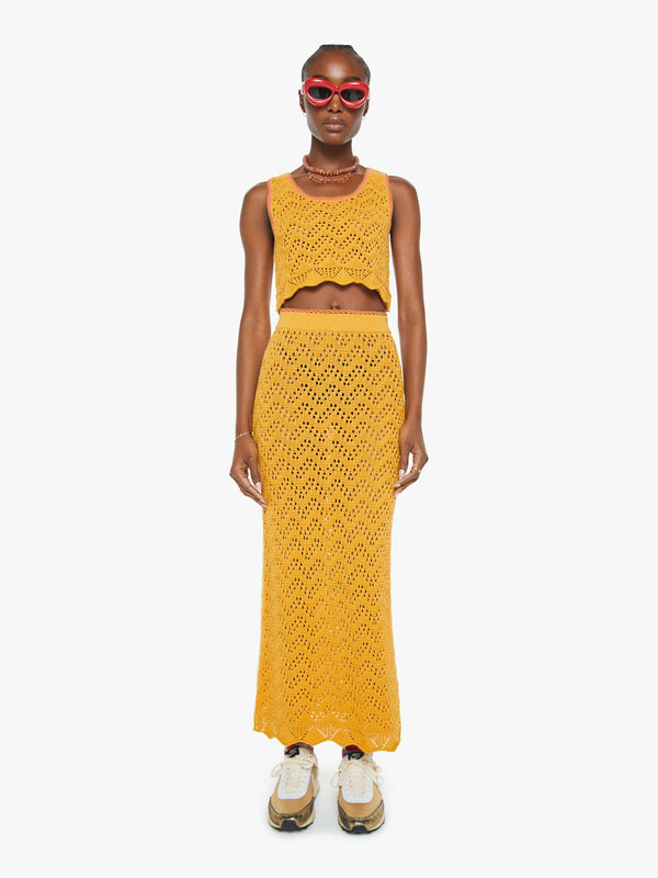 Mother - The Longline Skirt - Tangerine Dreams
