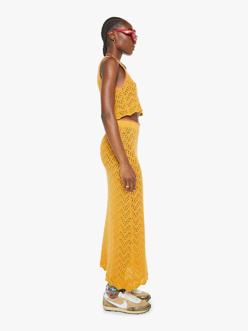 Mother - The Longline Skirt - Tangerine Dreams