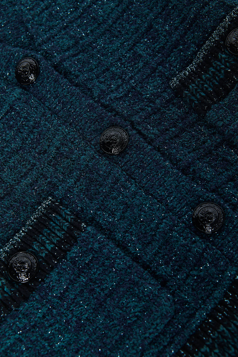 L'agence - Jenni Cardigan - Deep Teal Multi