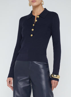 L'agence - Sterling Sweater - Midnight/Gold Rose