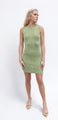 Toccin - Alaina Low Back Mini Dress - Pistachio